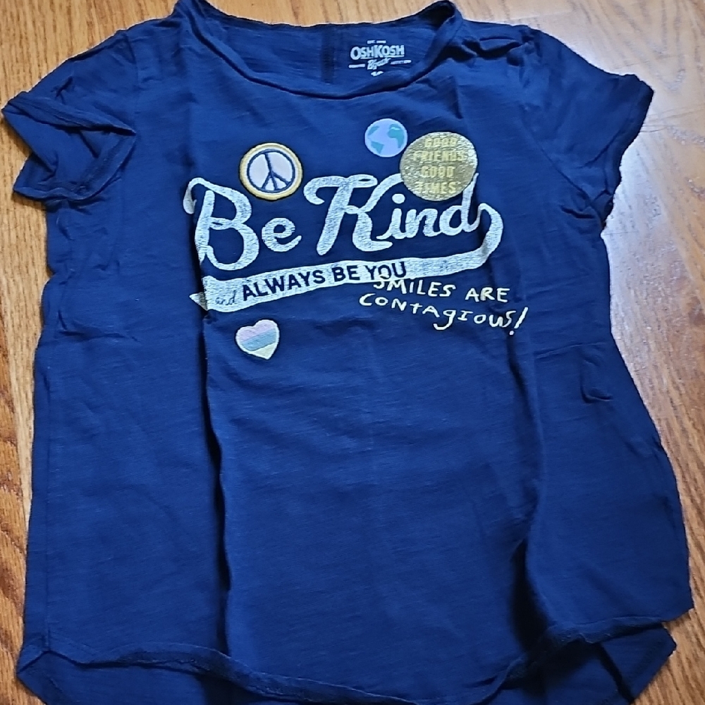 OshKosh B'gosh Navy 'Be Kind' Tee